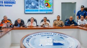 Las lluvias continuarán durante el fin de semana, aunque el NHC señaló que "la incertidumbre sobre la trayectoria y la velocidad de avance de Melissa reduce la confianza en las cantidades exactas".