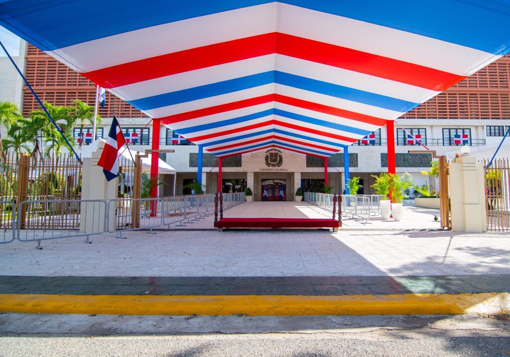 Fachada del Congreso Nacional, lugar donde se reunirá la Asamblea Nacional para la rendición de cuentas.