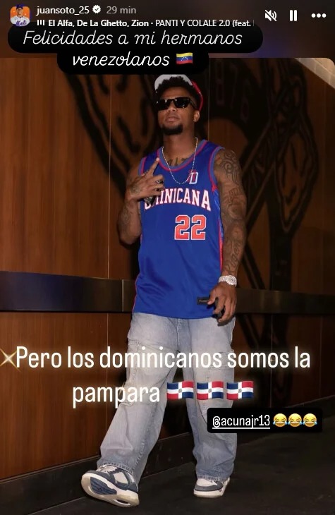 Ronald Acuña Jr. de los Bravos de Atlanta