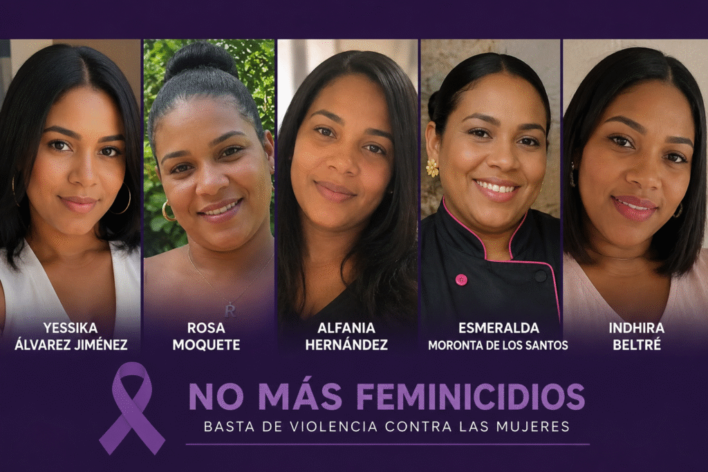 Unas 7 mujeres en el mes de mayo, han sido asesinadas en República Dominicana por sus respectivas parejas o exparejas