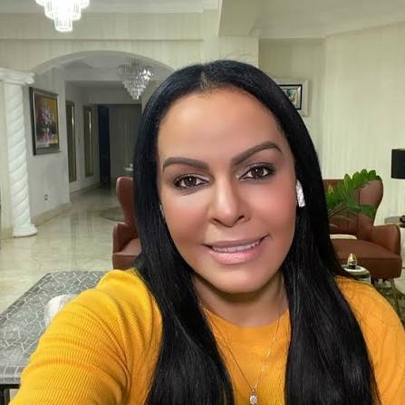 La pastora Yesenia Then, líder del Ministerio Soplo de Vida, durante su declaración pública este martes.