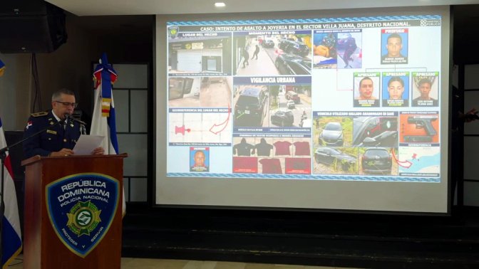 ¿Qué arma usaron en el asalto en Villa Juana?