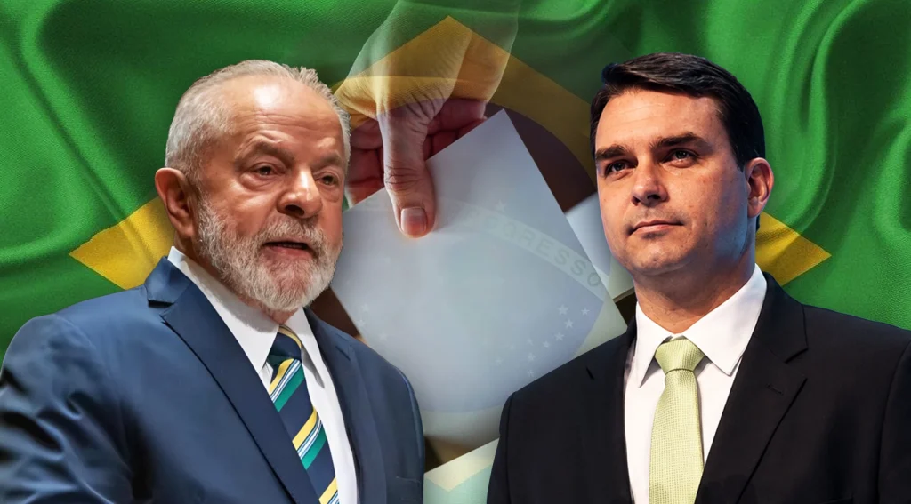 Flávio Bolsonaro superó a Lula en la primera vuelta y ambos volverán a enfrentarse el 25 de octubre por la Presidencia de Brasil.